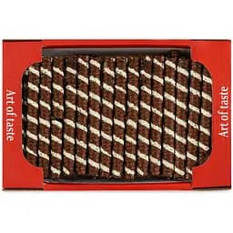 Трубочки Марія Зебра вафельные с молочным вкусом, 0,45 кг (874431)