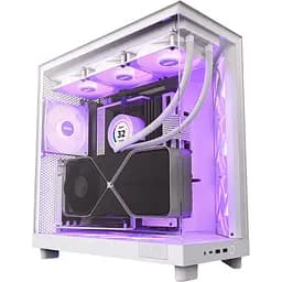 Корпус NZXT H6 Flow RGB All White (CC-H61FW-R1) без блока питания