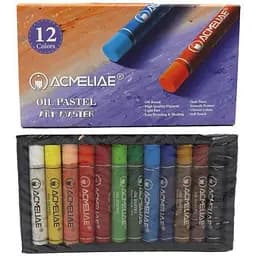 Масляна пастель олівців Acmeliae OPC-12, 12 кольорів