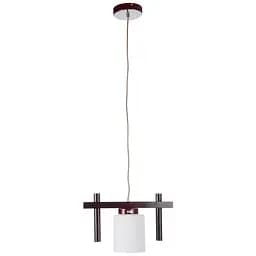 Люстра подвесная Brille деревянная E27 60W BR (BKL-415S/1)