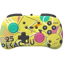 Геймпад проводной Horipad Mini (Pikachu Pop) для Nintendo Switch, Yellow (873124009033)