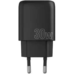 Зарядний адаптер блок живлення Proove Silicone Power Plus 30 W (Type-C+USB) WCSP3011001 чорний