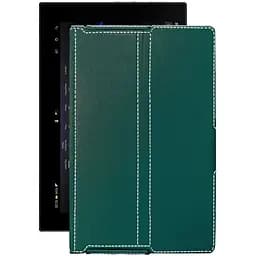 Чохол StatusCASE з екошкіри для планшету Sony Xperia Tablet Z2 SGP512 Тм. Бірюзовий