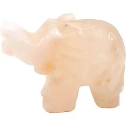 Слон різьблений з солі (Гімалайська сіль) 10,5х8х4,5 см