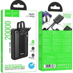 Зовнішній акумулятор Hoco J162A Balance 20000mAh 22.5W Black [161221] - мініатюра 7