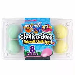 Набор цветного мела Scentos Весенние цвета в форме яйца (11659)