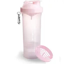 Шейкер спортивний Smart Shake Slim Cotton Pink Light Lavendel 500 мл - мініатюра 2
