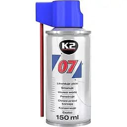 Багатофункційна проникаюча змазка K2 07, 150 мл (0715)