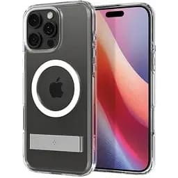 Прозорий чохол Spigen Ultra Hybrid S MagSafe Crystal Clear для iPhone 16 Pro (ACS08142)