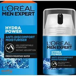 Зволожуючий засіб L'oreal Paris Men Expert Hydra Power з освіжаючим ефектом для обличчя, 50 мл - мініатюра 2