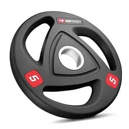 Набір олімпійський Hop-Sport PRO 140кг з W-подібним грифом - мініатюра 4
