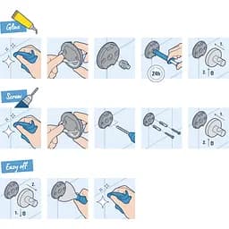 Тримач для рушника Grohe QuickFix Start 41197000 Хром - мініатюра 4