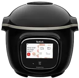 Мультиварка скороварка Tefal Cook4me Touch 1600Вт 6л сенсорне керування 13 програм чорний - мініатюра 2