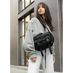 Сумка бананка велика поясна Sambag 38х21 см sum0023764