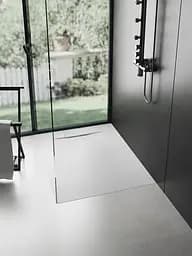 Душовий піддон Rea Bazalt 90x90 white REA-K3303, Білий - мініатюра 2