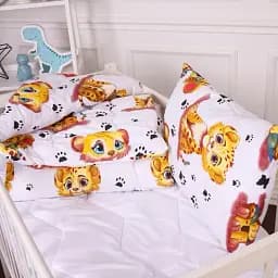 Набір дитячий MirSon зима Kids Time 20-0034 King Tiger 110x140 см бавовна: ковдра з подушкою (2200009671180)