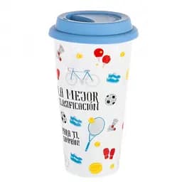 Чашка Elisey Чемпион 450 мл (007RA-C) голубая  