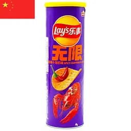 Чипсы Lays Spicy Crayfish Острые раки 90 г