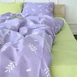 Простирадло MirSon Бязь 17-4769 Lille 180x220 см салатове (2200008960971) - мініатюра 5