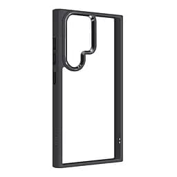 Чехол для Samsung Galaxy S25 Ultra 5G, UNIT2, черный, ударопрочный, прозрачный противоударный чехол-накладка из TPU и поликарбоната (PC), с защитными бортиками, защита всего корпуса от ударов и царапин, ArmorStandart (ARM81843)