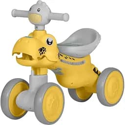 Дитяча каталка-толокар Bambi M 6025E-6 до 25 кг жовтий