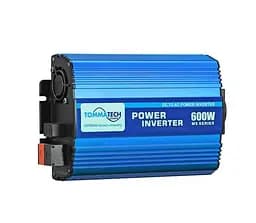 Инвертор напряжения Tommatech MS600, 12V/220V, 600Вт, approximated, 1 розетка, USB, клемы - мініатюра 1