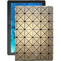 Чехол StatusCASE из экокожи для планшета Lenovo Tab M10 HD Золотой ромб