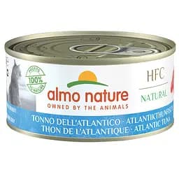 Вологий корм для котів Almo Nature HFC Cat Natural, з атлантичним тунцем, 150 г (5125H)