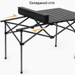 Складаний туристичний стіл для пікніка Leobro 120x60x50 см (LB-FT-A3) - мініатюра 3