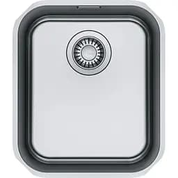 Кухонна мийка Franke Smart, нерж.сталь, прямокутник, без крил, 341х401мм, чаша - 1, монтаж під стільницю, SRX 110-34, нерж полірів.