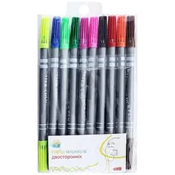 Набор маркеров Offtop двухсторонние 10 цветов (848725)