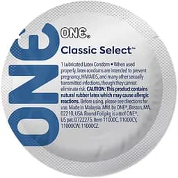 Презервативи латексні One Classic Select