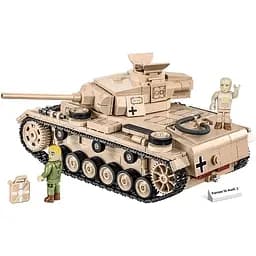Конструктор Cobi Друга світова війна Танк Panzer III, 780 деталей (COBI-2562) - мініатюра 3