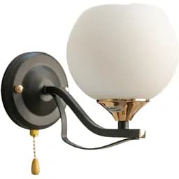 Бра Brille LK-738W/1 E27 BK+CH