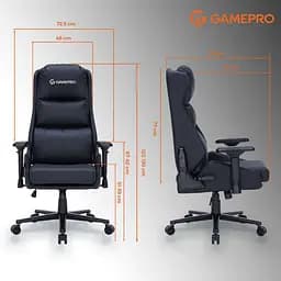 Геймерське крісло GamePro GC695B [148894] - мініатюра 15