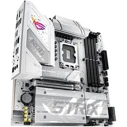 Материнська плата Asus Rog Strix B860-G Gaming WIFI s1851 B860 4xDDR5 M.2 DP HDMI USB Type-C Wi-Fi BT mATX білий - мініатюра 4