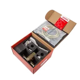 Змішувач для ванни з коротким зливом Koer KB-40028-12 KR5307 Золотий - мініатюра 7