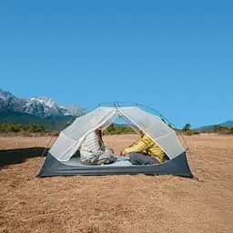 Намет двомісний легкий Naturehike Mongar CNK2550WS016 15D Сірий - мініатюра 6