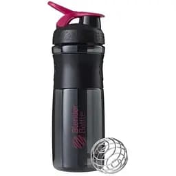 Шейкер спортивний BlenderBottle SportMixer Flip 28oz/820 мл Black/Pink (SM 28oz Black/Pink)