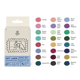 Набор цветных линеров, 24 цвета, 24 set Artist set, IDEA10-AL24ARTIST, 99IDEAS