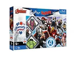 Пазлы "Супер формы" - "Мстители" 104 элемента XL 50018 Trefl, в коробке (5900511500189)