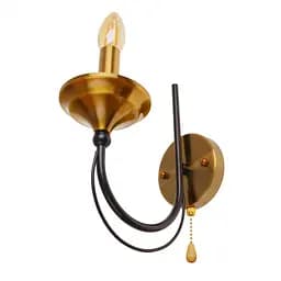 Бра Brille BKL-727W/1 E27 BK+DAB