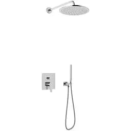 Душова система Kohlman Gixs 35 chrome + BOX прихованого монтажу QW210GR35, Хром