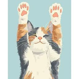 Картина за номерами Котячий релакс 11712-AC 40х50 см