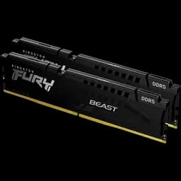 Оперативна пам'ять Kingston Fury 64GB (2x32GB) DDR5 6400MHz Beast Black (KF564C32BBK2-64)