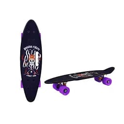 Пенні борд 24" Bambi SC20514 PU колеса, з ручкою фіолетовий