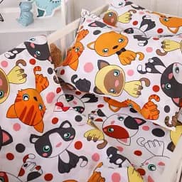 Підковдра MirSon 20-0035 Colored kittens бязь 175х210 см (2200010269574)