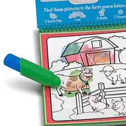 Водна розмальовка з ручкою Melissa & Doug Water WOW Тварини (SM93200/6074878) - мініатюра 3