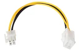 Кабель живлення для процесора подовжувач ATX 4pin M/F