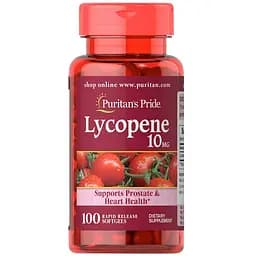 Ликопин Puritan's Pride Lycopene 10 мг 100 капсул